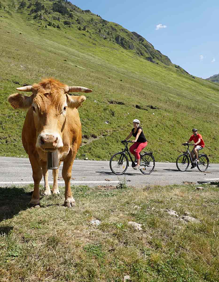 cycle touring in the french pyrenees image of