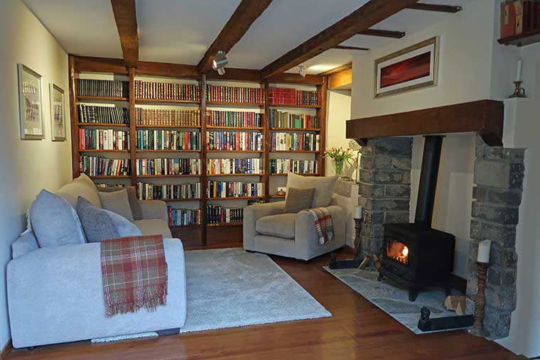 The cosy snug in the Lounge Area in l'ancienne poste avajan lodge image of