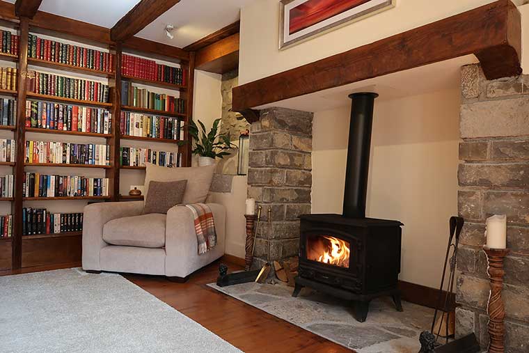 The cosy snug in the Lounge Area in l'ancienne poste avajan lodge image of