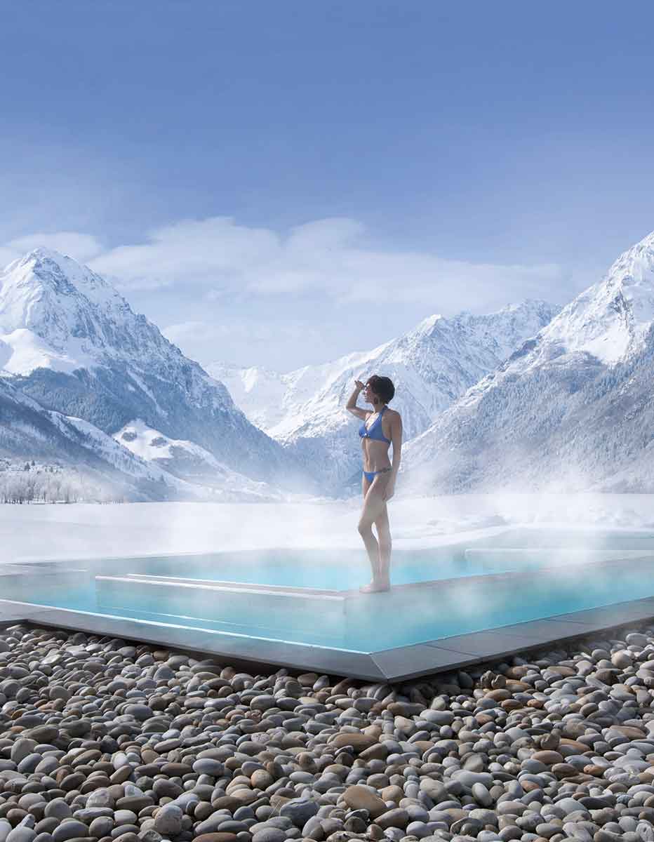 relaxing in the french pyrenees image of