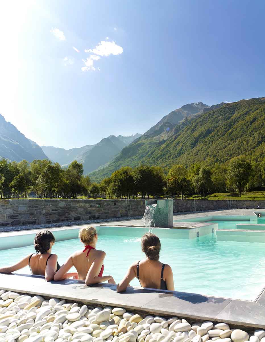 relaxing in the french pyrenees image of